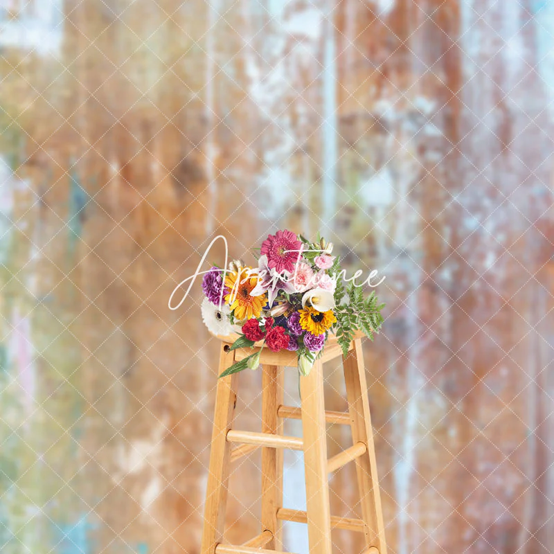 Aged Faded Colored Abstract Textured Photo Backdrop - Image 3